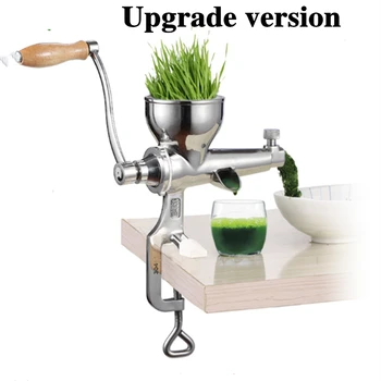

juicer 304 stainless steel cranked fruit and vegetable wheatgrass household orange ginger juicer