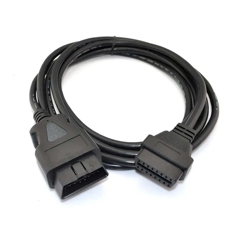 1,5 м OBD2 кабель 16 контактный разъем для Женский Диагностический кабель-удлинитель для 5ft ELM327 Bluetooth OBDII Диагностика расширения инструмент