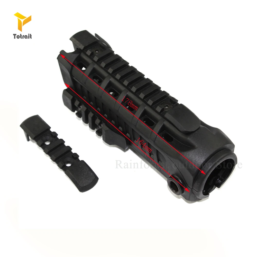 

TOtrait Hunting accessories CAA guardiamanos 3 Rail M4S1 Carbine Length 7" Handguard Rail System for M4/M16 Rifle Scope Mounting