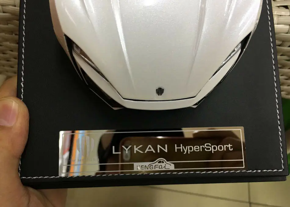 Kengfai Lykan HyperSport W Motors 1/18 Scale ограниченная серия белый цвет | Игрушки и хобби