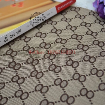 

50x130cm diy 8 pairs of small cloth G fabric pattern household fabrics gold package opening