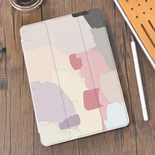 Abstrato de impressão para o ar 4 ipad caso lápis titular 10.2 8th 2020 7th 12.9 pro 11 2018 mini 5 capa silicone para 10.5 ar 1 2 3