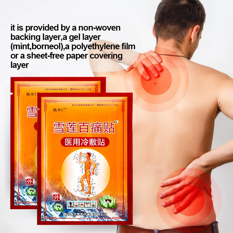 8Pcs Pain Removal Killer Arthritis Orthopedic Medical Plasters Lumbar Spine Pain Relief Patch Muscle Back Knee Joints Sticker