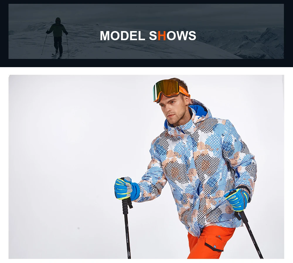 mens snow jacket waterproof ski jackets
