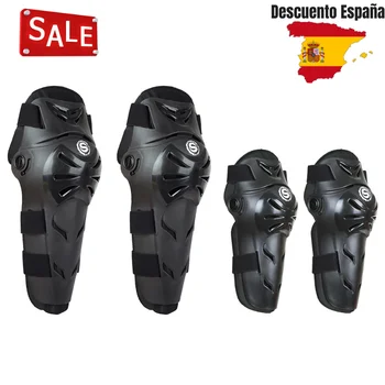 

Motocross Knee Elbow Protective Moto Bike Downhill MTB Guard Pad Motorcycle Riding Knee pads rodilleras mtb PP + Foam