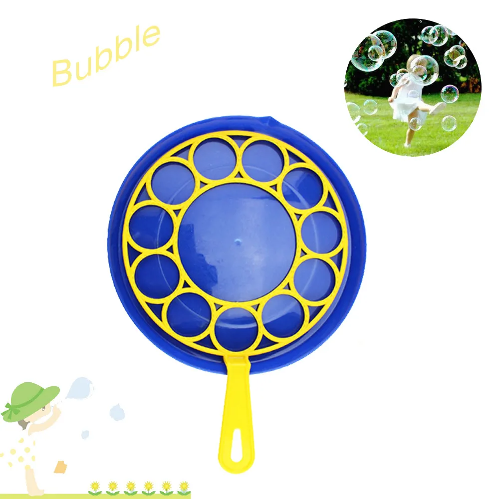 Пузырчатая машина выдувное пузырчатое средство, мыло устройство для мыльных пузырей компрессор большая пузырчатая тарелка открытый Забавный подарок игрушки для детей Детские игрушки - Цвет: B