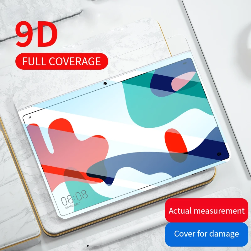 

Tempered Glass For Huawei T5 10 Glass Tablet Protector For Mediapad M5 lite Pro M6 10.8 8.4 M3 Lite 10.1 8 T3 Screen Protector