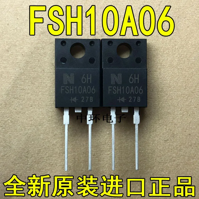 10 шт./лот FSH10A06 TO-220F-2 10A 60Vx m y