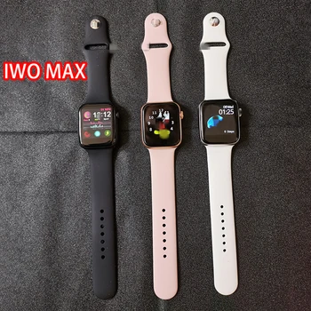 

IWO Max Smart Watch Call Bluetooth Smart Watch 1:1 Strap Change Waterproof 44mm fashion SmartBand for IOS Android PK IWO 12 13