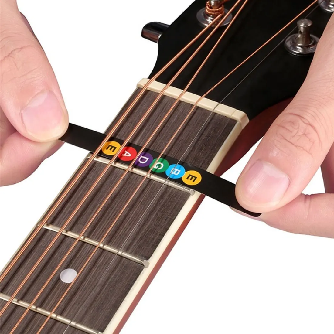 

Universal Water Resistant Guitar Labels Guitar Fretboard Notes Map Labels Sticker for 6 String Acoustic Electric Guitar