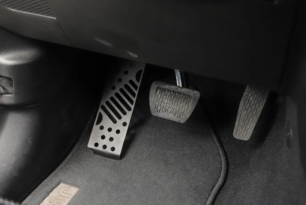 Автомобильные педали Sansour для Jeep Wrangler+ автомобильные тормозные газовые подножки, накладки для Jeep Wrangler JL, автомобильные аксессуары