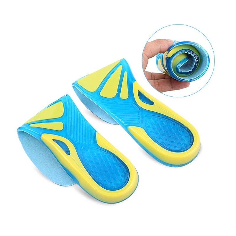 Спортивные ортопедические стельки Gel амортизирующая подошва для обуви с