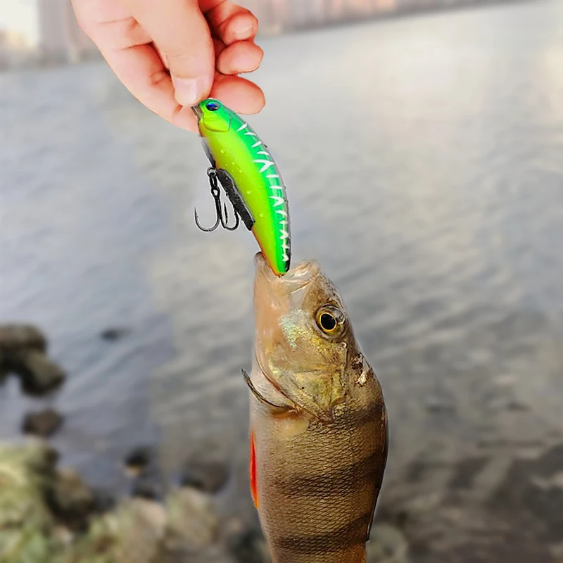 MiOYOOW 4 Señuelos De Pesca Iluminados - 4.5 Pulgadas, Movimiento Giratorio, Ideal Para Trucha, Salmón, Lucioperca, Perca