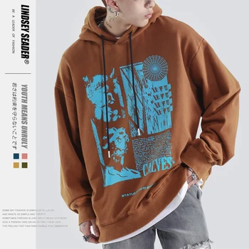 

Lindsey Seader 3D Abstract Print Pullover Hoodies Hooded Sweatshirts Harajuku Hip Hop Casual Men Hoodie Tops Fashion Streetwear