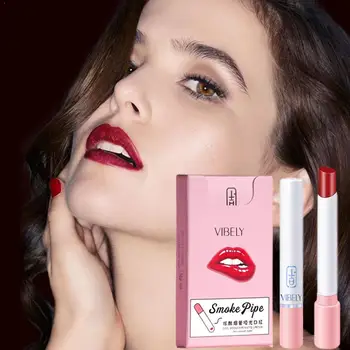 

4pcs/Set Long Lasting Waterproof No Fading Lipstick Lipstick Surface Smoke Litte Matte Fog Sexy Nude Velvet Lipstick X7D0