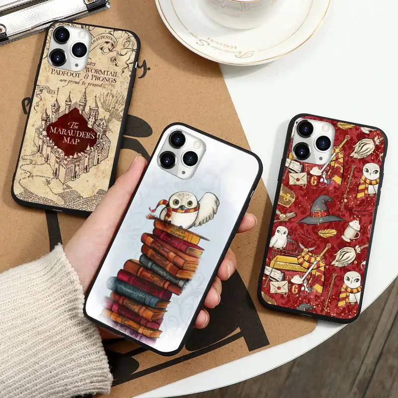 

eternally Hogwart Harries Potter Comic design Phone Case for iPhone 11 12 pro XS MAX 8 7 6 6S Plus X 5S SE 2020 XR