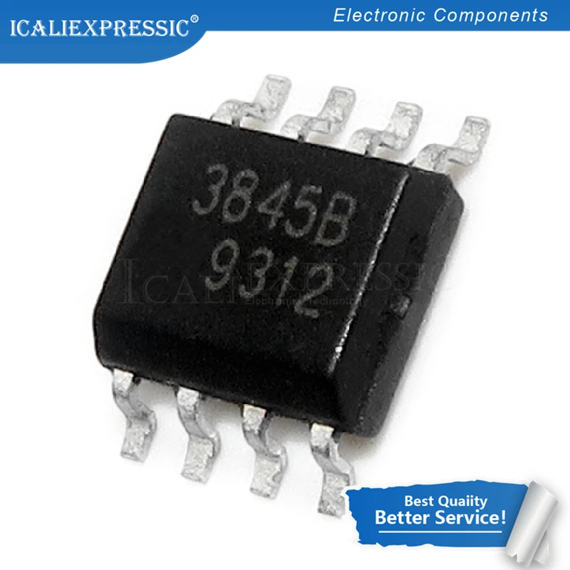 10 шт. UC3845 SOP8 UC3845B SOP-8 UC3845A 3845B SMD3845A ST3845B | Электронные компоненты и принадлежности