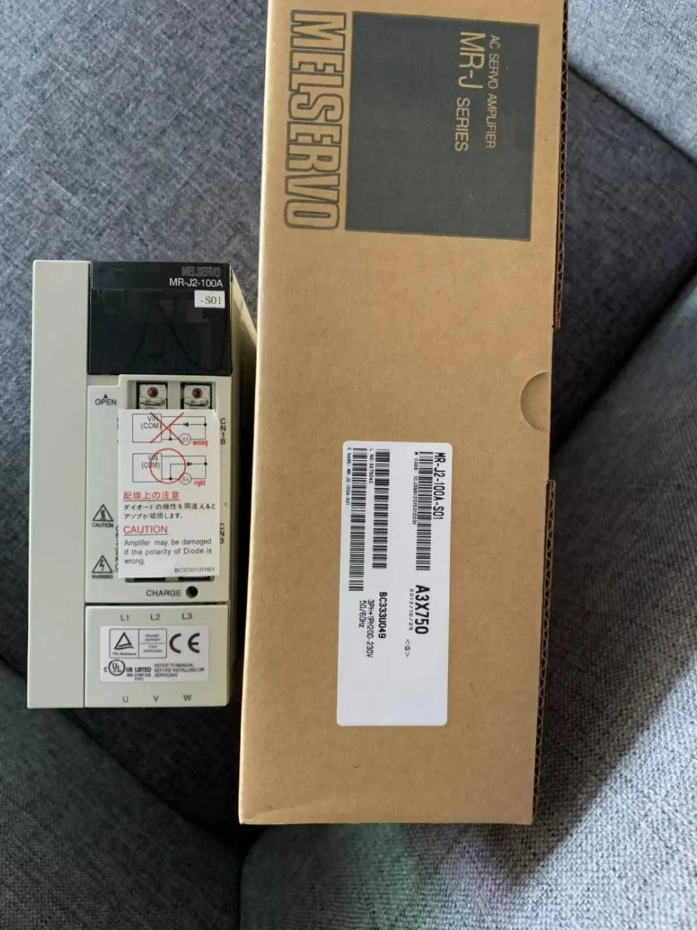 AC SERVO драйвер MR-J2-100A-S01