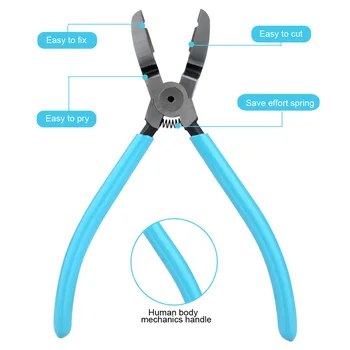 

6.5" Car Buckle Pliers Rivets Buckle Clamp Car Door Buckle Pliers Trim Clip Auto Repair Tools Removal Pliers Remove Screwdriver
