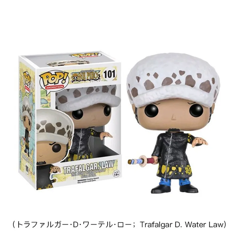 Экшн фигурки FUNKO POP One piece MONKEY.D.luffy Portgas.D.ACE TRAFALGAR.LAW Тони Чоппер из коллекции игрушки