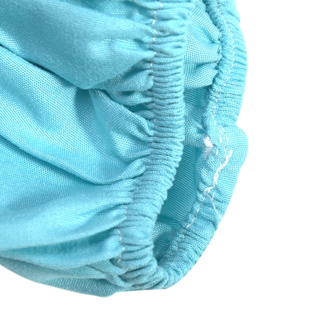 Fitted Reusable Elastic Couch Soft Polyester All-round Wrap Salon Massage Solid Forepart Hole Bed Sheet Square Head Cover