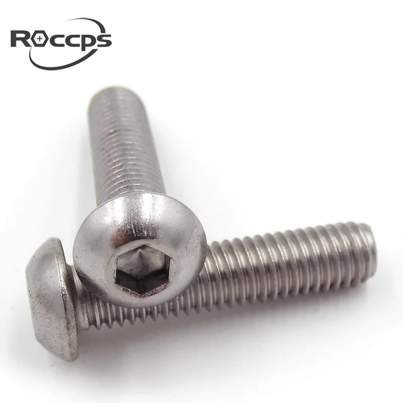 

304 stainless steel British / U.S. round head hexagonal screw studs stainless steel British screws British screw