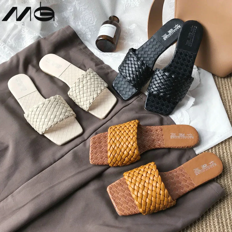 leather slippers for women