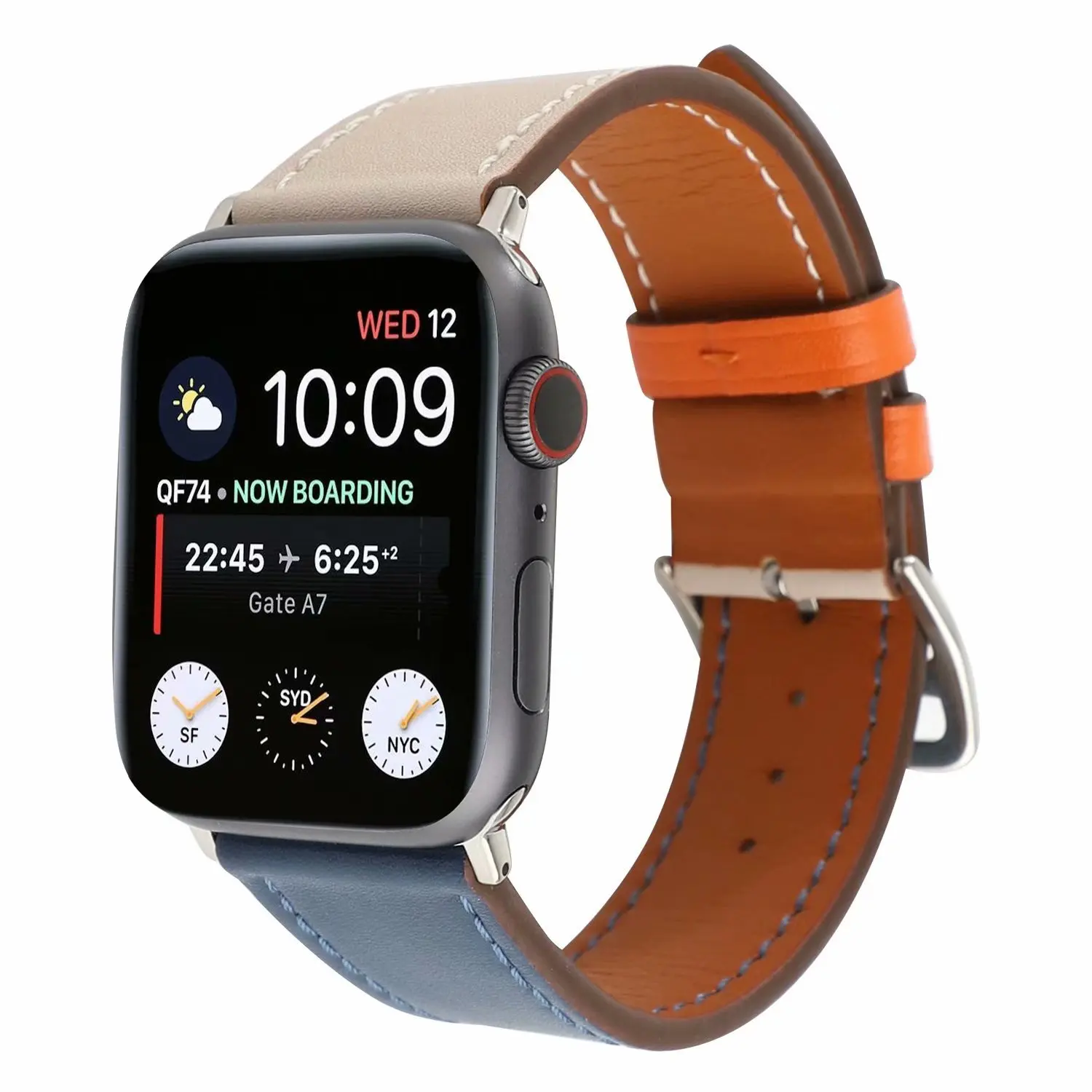 38 мм 42 мм ремешок из натуральной кожи для iWatch ремешок 40 мм 44 мм одиночный тур Браслет ремешок для Apple Watch серии 1 2 3 4 5