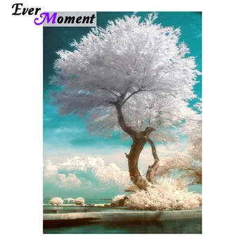 

Ever Moment Diamond Painting Mosaic Picture Scenic Beauty Modern Tree Art DIY Gift Craft Home Decor Diamond Embroidery 5L866