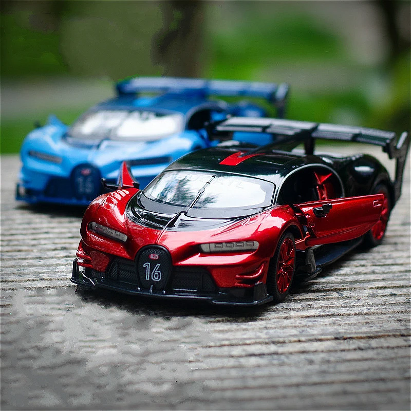 1:24 моделирование Bugatti GT спортивный автомобиль сплав модель автомобиля четыре дверная игрушка автомобиль украшения коллекция подарки