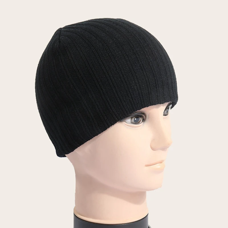 Short Beanie Men's Winter Hat Ski Cap embroidered beanies knitted beanie cotton beanie skullies beanies fashion beanies winter hat