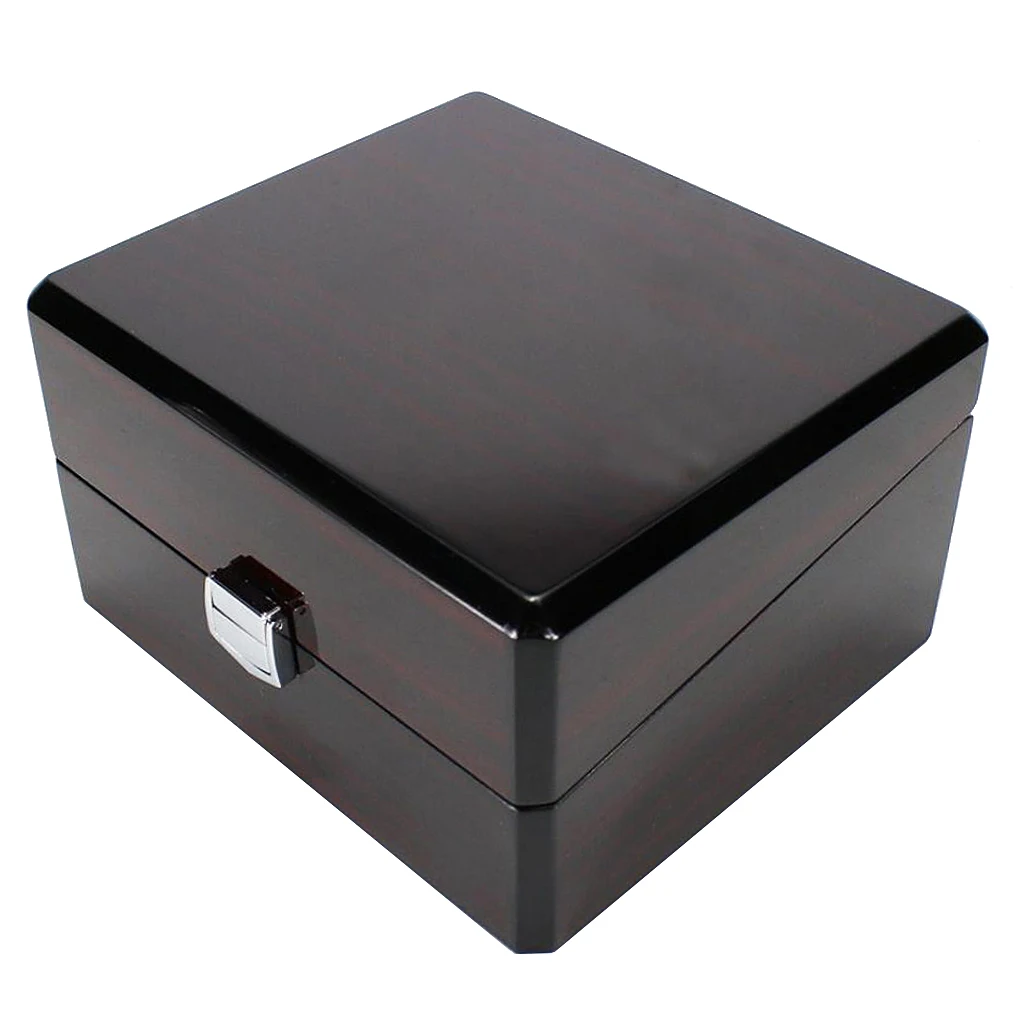 

Vintage Wooden Single Slot Bangle Bracelet Watch Box For Travel Storage Case