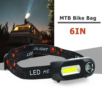 

COB LED Headlight Headlamp Flashlight USB Rechargeable Torch Camping Hiking Night Fishing Light