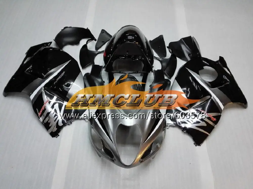 GSXR 1300 для SUZUKI Hayabusa GSXR1300 96 97 98 99 00 01 глянцевый черный 21CL. 55 GSX R1300 1996 1997 1998 1999 2000 2001 обтекатель - Цвет: No. 4