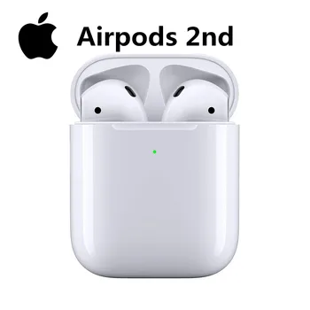 

Apple AirPods 2nd Bluetooth Headphone Original AirPods with Wireless Charging Case