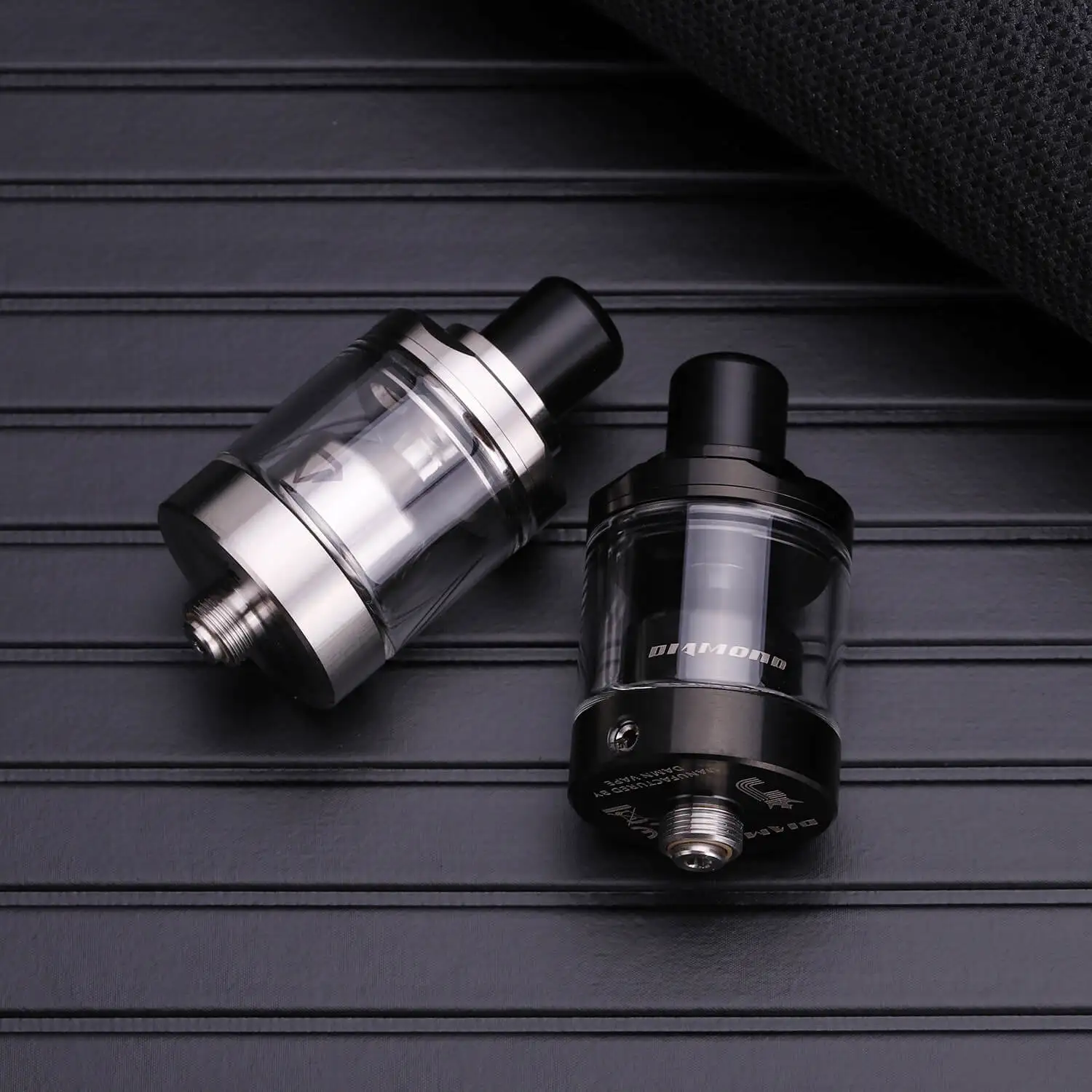 Чертов Vape Алмазный MTL RTA 2 мл перестраиваемый бак два столба 22 мм 510 нить воздушный