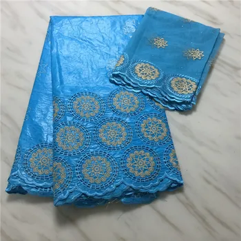 

2019 New arrival african bazin riche fabric with beads cord lace fabric guinea brocade fabric for wedding PL111411