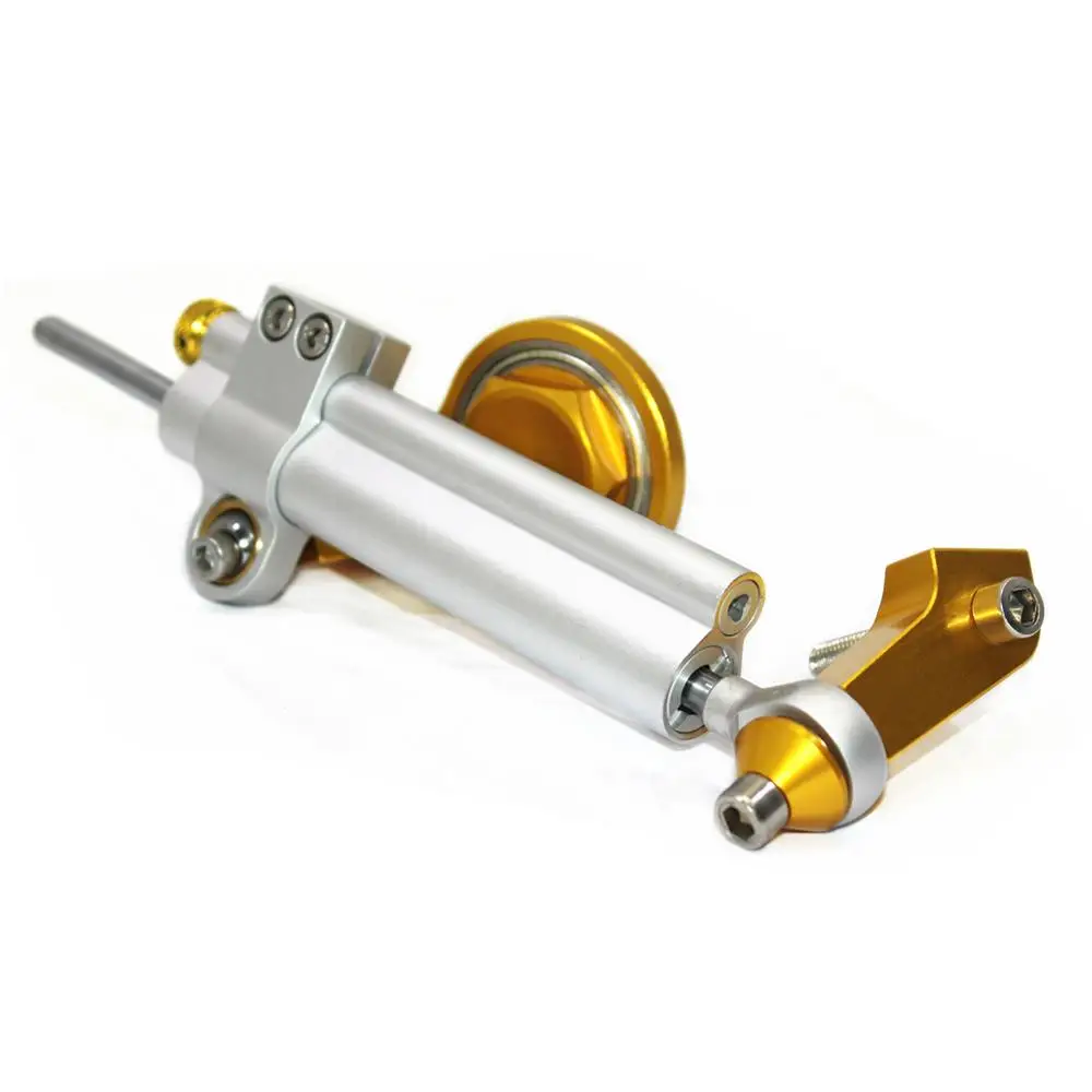 

CNC Steering Damper for Yamaha YZF-R6 2006-2010 2011 2012 2013 2014 2015 16 Stabilizer Set Linear Reversed With Mounting Bracket