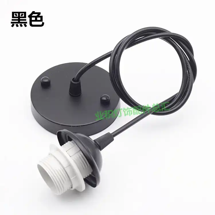 Hanging Wire Ceiling Plate E27 Lamp Holder Lighting Accessories Lamp Bases Aliexpress