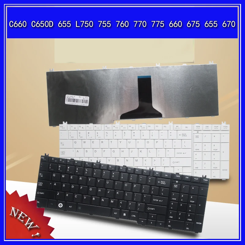 Клавиатура для ноутбука Toshiba C660 C650D 655 L750 755 760 770 775 660 675 670 замена