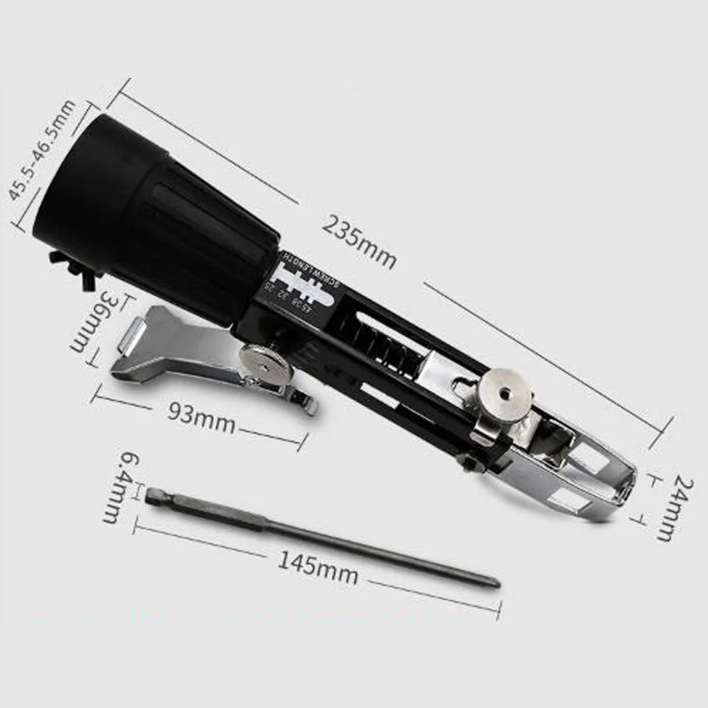 Инструмент для доставки шурупов, электрическая дрель, насадка, адаптер, цепь, гвоздь, машина, набор, бытовые инструменты, цепь с винтами, бит для штукатурки ногтей