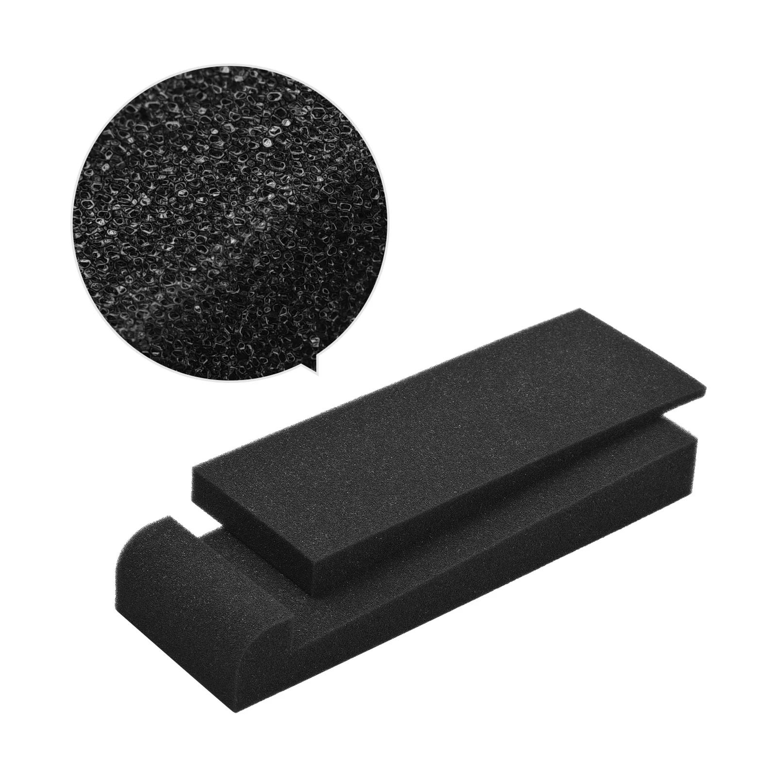 2 Packs High Density Acoustic Isolation Foam Isolation Pads 30 * 27cm Usable Area for Studio Monitor Speaker