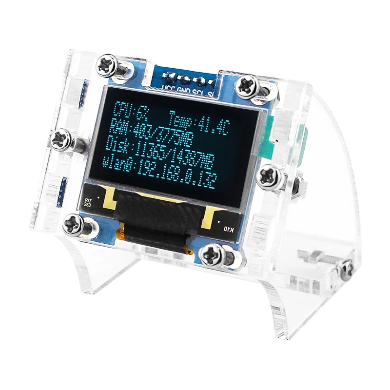 Display OLED 0.96 Pollici I2C - 128x64 Pixel, Autoilluminante, Per Arduino E Raspberry Pi - Foto 2