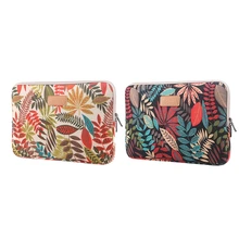 LISEN 2 шт. чехол для ноутбука сумка для компьютера для MacBook, Ipad, планшета, ноутбука-1 шт. 14 дюймов белый лес и 1 шт. 13 дюймов Bla