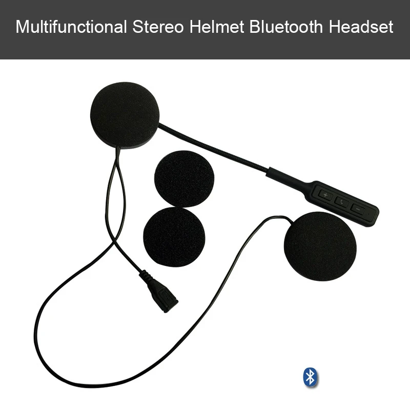 Мотоциклетный шлем гарнитура Bluetooth стерео громкой связи вызов музыкальный наушник OD889
