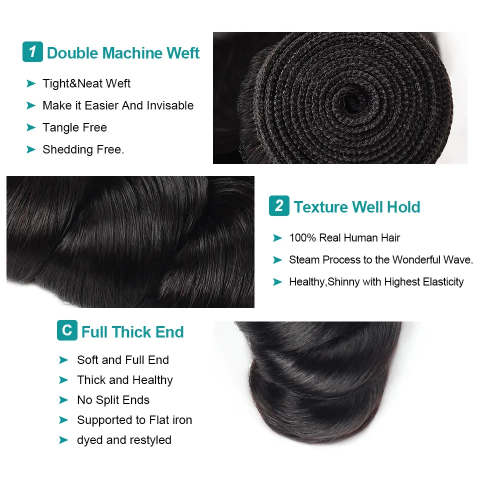 allove loose wave bundles with frontal (3)