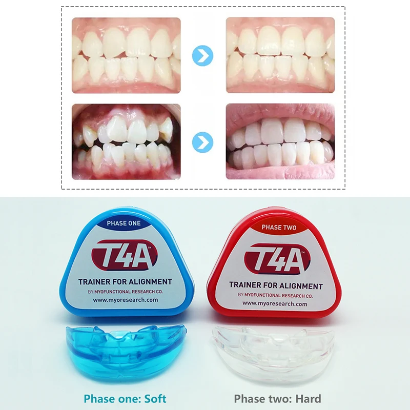 T4A Dental Braces Teeth Whitening Tool Tooth Braces Retainers Tooth Alignment Trainer Teeth Grinding Guards teeth whitening kit