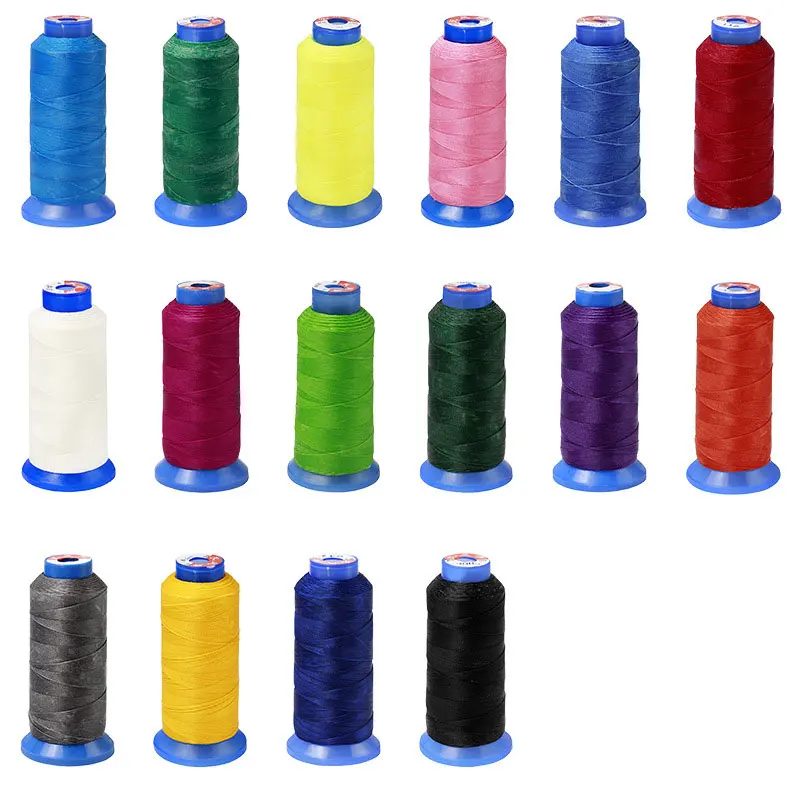 

0.55mm Round Waxed Thread Waxed Polyester Thread Leather Sewing Waxed Thread Polyster Hand Stitching Purse Bags Craft Bracelet