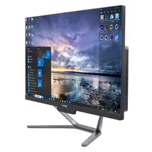 Wszystko w jednym komputerze PC 23.8 Cal Monitor Intel i7 komputer stacjonarny Windows 10 z kamerą 3M do gier biurowych