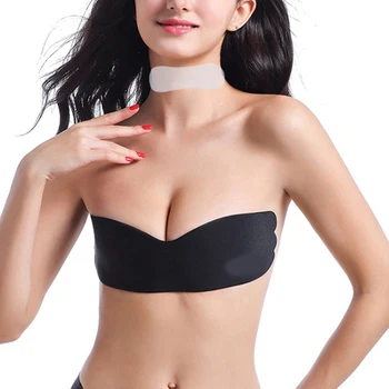 

Reusable Anti Wrinkle Silicone Neck Pad Transparent Removal Patch Face Skin Care Anti Aging Neck Lifting Patch Flesh
